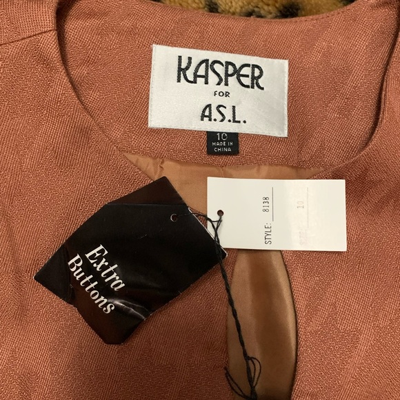 Kasper for ASL suit 2pc women suit size 10 new - Picture 7 of 8
